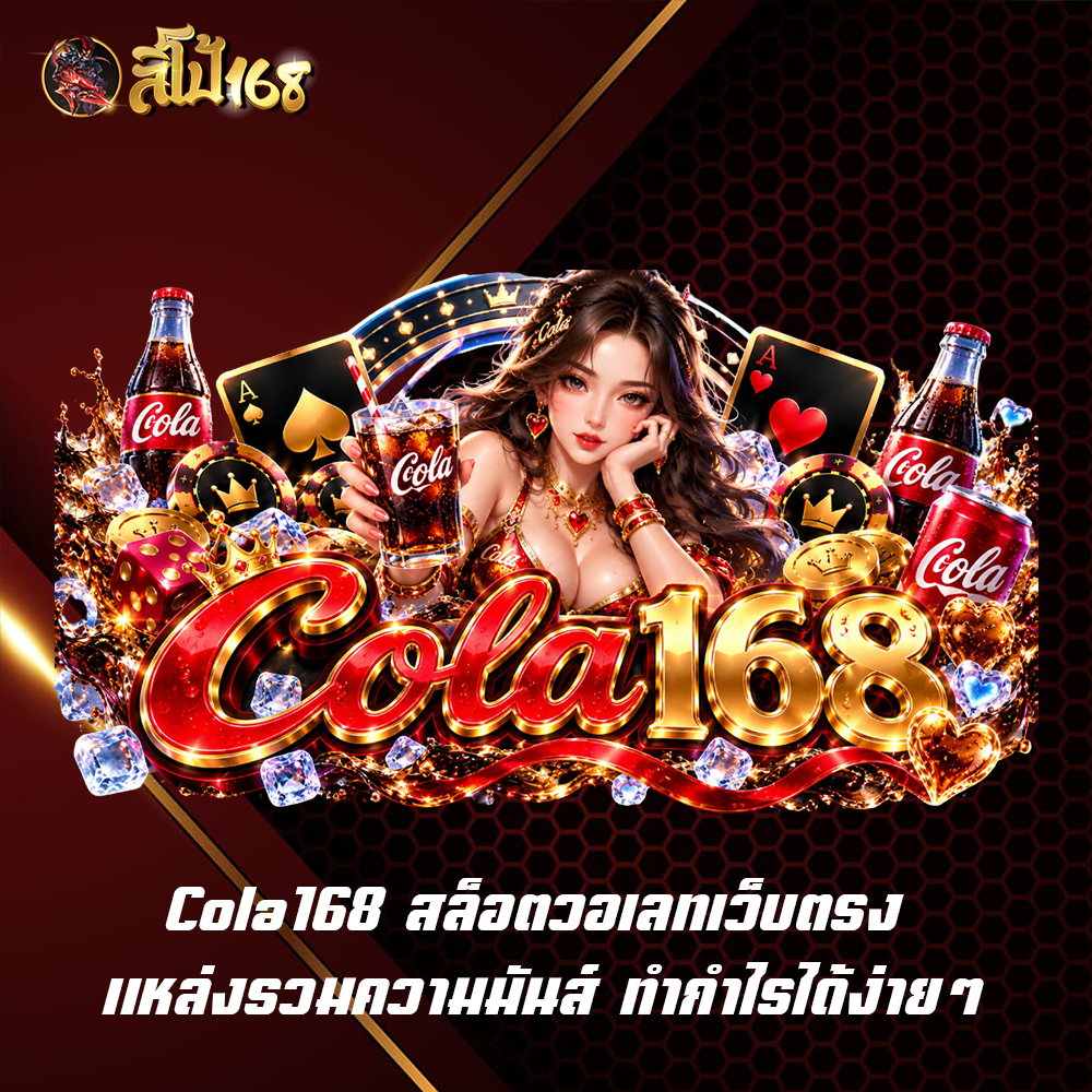 Cola168 สล็อตวอเลทเว็บตรง แหล่งรวมความมันส์ ทำกำไรได้ง่ายๆ