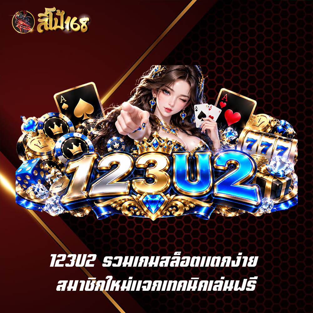 123U2 รวมเกมสล็อตแตกง่าย สมาชิกใหม่แจกเทคนิคเล่นฟรี